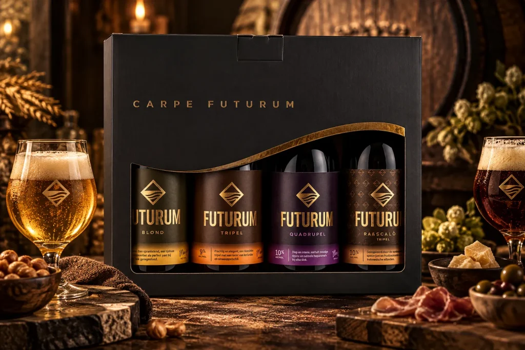 Geschenkdoos met speciaalbieren als relatiegeschenk
